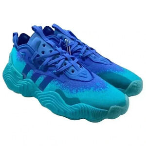 Adidas Basketball Shoes Mens Size 12 Blue Trae Young 3 Sneakers NEW